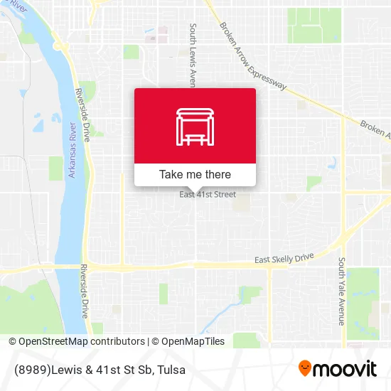 Mapa de (8989)Lewis & 41st St Sb