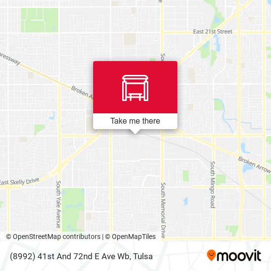 (8992) 41st And 72nd E Ave Wb map