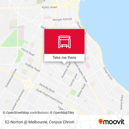 52-Norton  @  Melbourne map