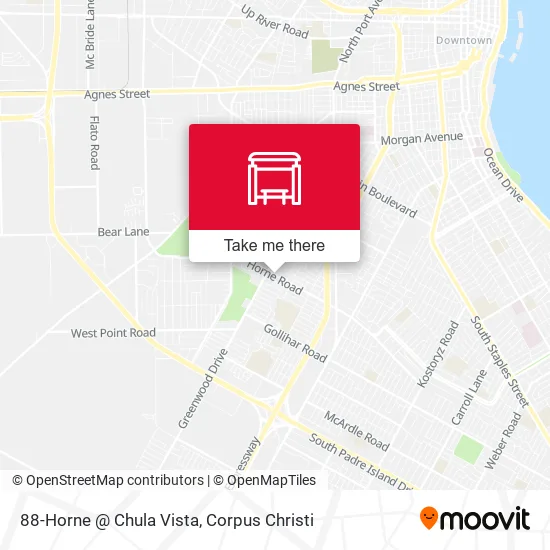 88-Horne @ Chula Vista map