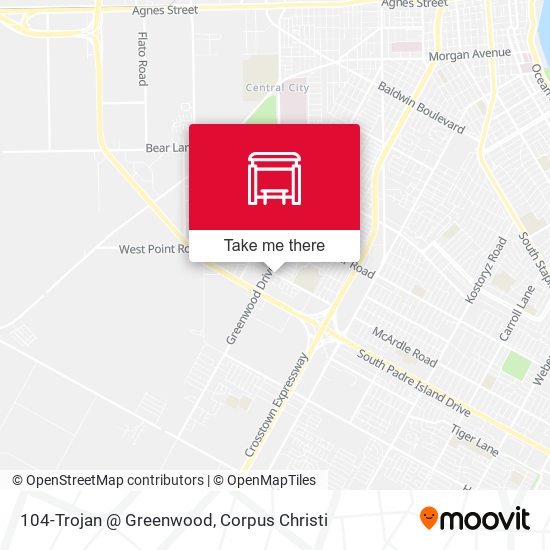 104-Trojan @ Greenwood map