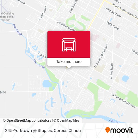 Mapa de 245-Yorktown @ Staples