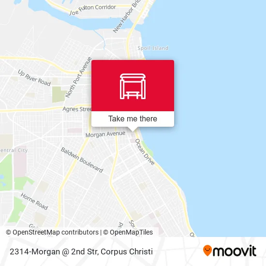Mapa de 2314-Morgan @ 2nd Str