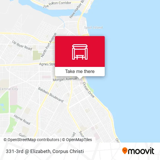 Mapa de 331-3rd  @  Elizabeth