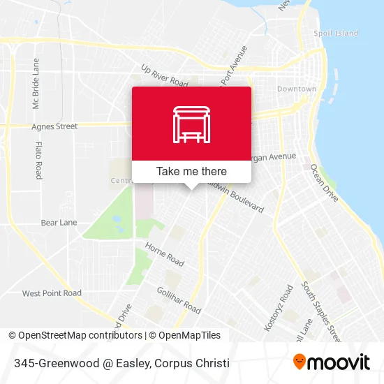345-Greenwood @ Easley map