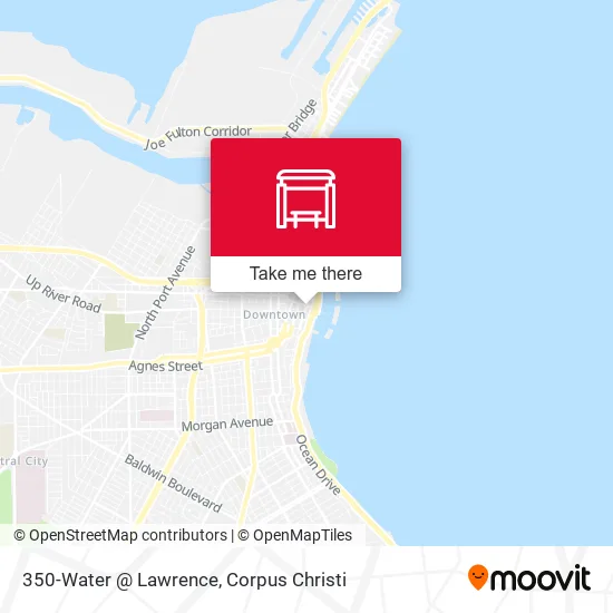 350-Water @ Lawrence map