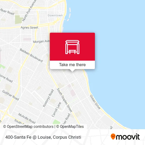 400-Santa Fe  @  Louise map