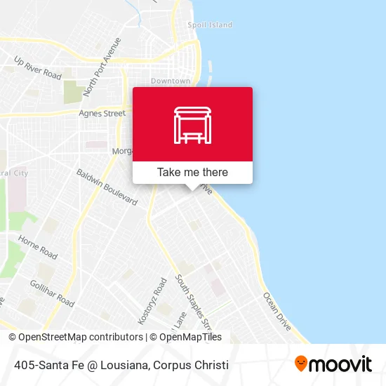 405-Santa Fe @ Lousiana map
