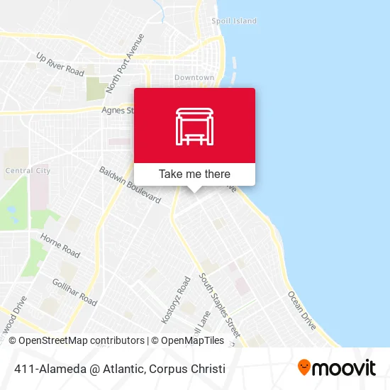 Mapa de 411-Alameda @ Atlantic