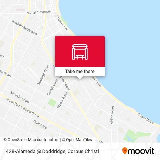 Mapa de 428-Alameda @ Doddridge