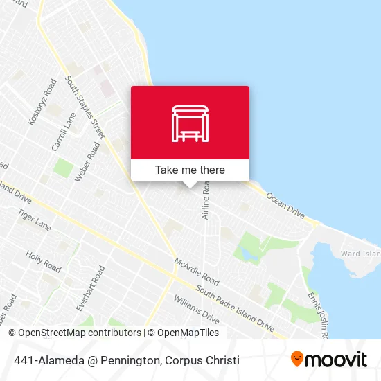 441-Alameda @ Pennington map