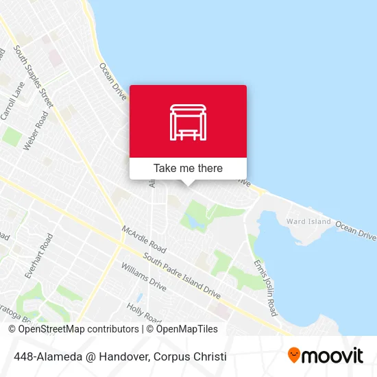 Mapa de 448-Alameda  @  Handover