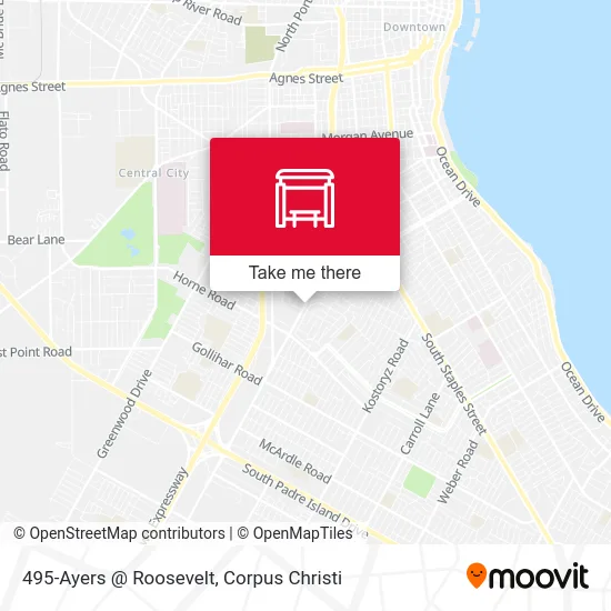 495-Ayers @ Roosevelt map