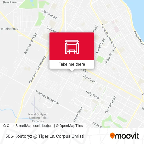 506-Kostoryz @ Tiger Ln map