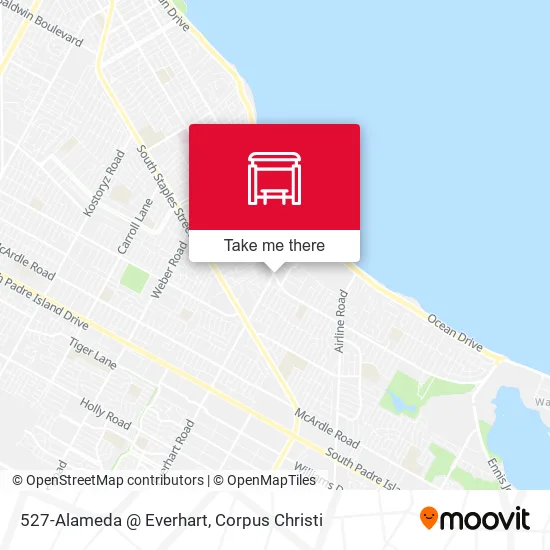 Mapa de 527-Alameda  @  Everhart