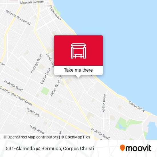 Mapa de 531-Alameda  @  Bermuda