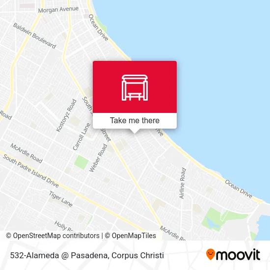 Mapa de 532-Alameda  @  Pasadena