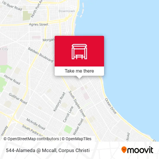 544-Alameda @ Mccall map