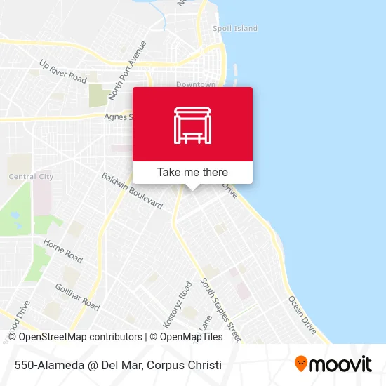 550-Alameda @ Del Mar map