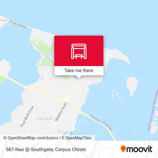 587-Nas @ Southgate map