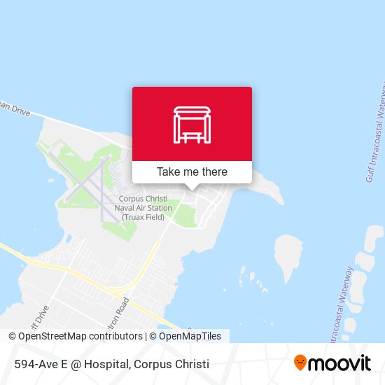 Mapa de 594-Ave E @ Hospital