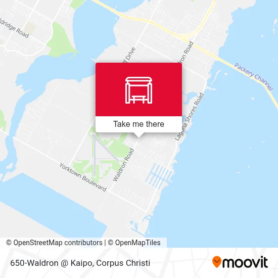 650-Waldron @ Kaipo map