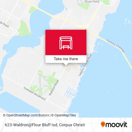 Mapa de 623-Waldron@Flour Bluff Isd