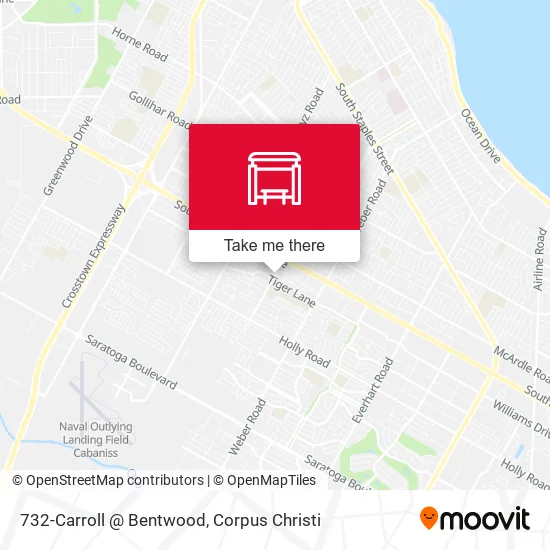 732-Carroll @ Bentwood map