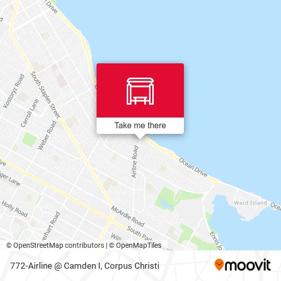 772-Airline  @  Camden I map