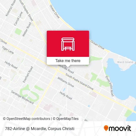 782-Airline @ Mcardle map