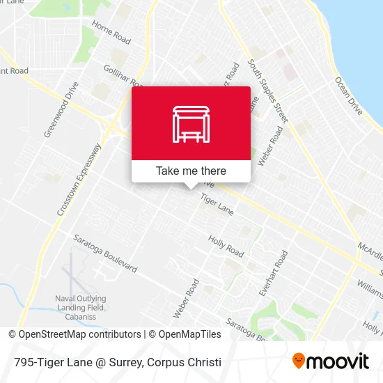 795-Tiger Lane @ Surrey map