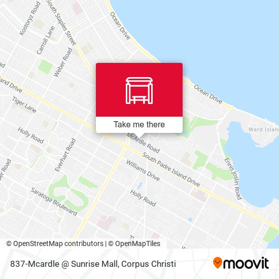 Mapa de 837-Mcardle @ Sunrise Mall