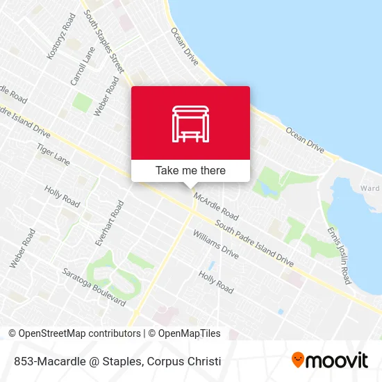 853-Macardle @ Staples map