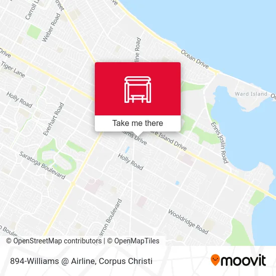 894-Williams @ Airline map