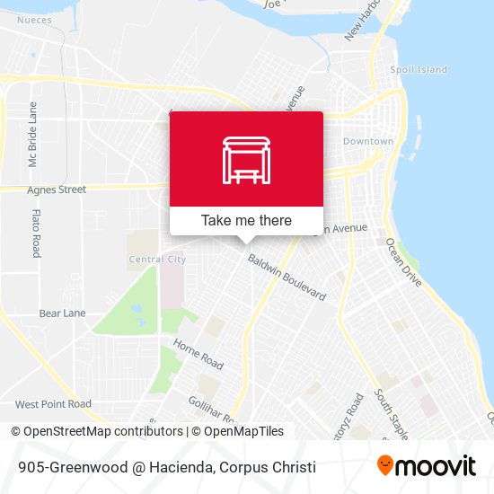 905-Greenwood @ Hacienda map