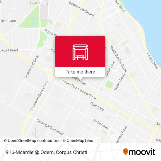 916-Mcardle @ Odem map