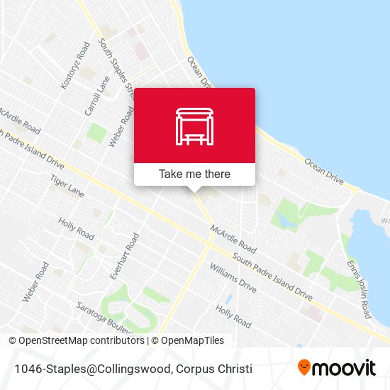 1046-Staples@Collingswood map