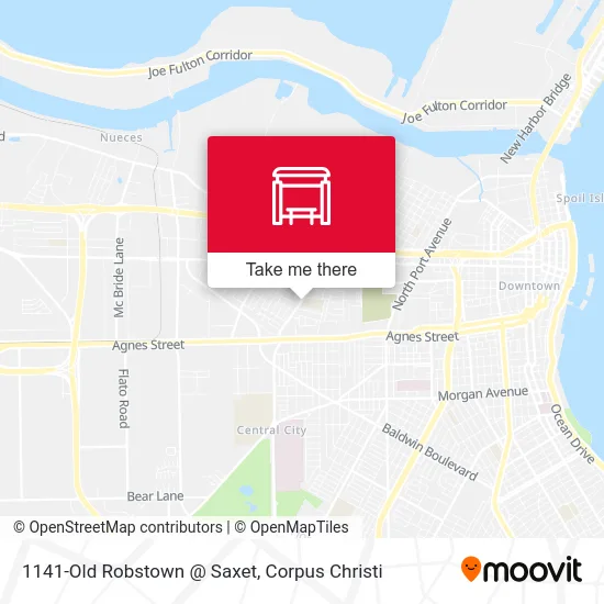1141-Old Robstown @ Saxet map