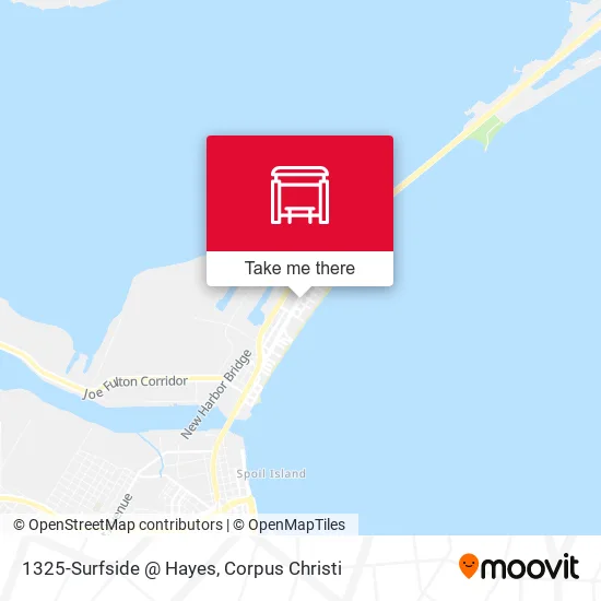 Mapa de 1325-Surfside @ Hayes