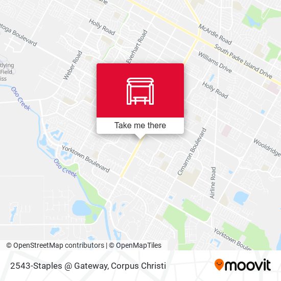 2543-Staples @ Gateway map