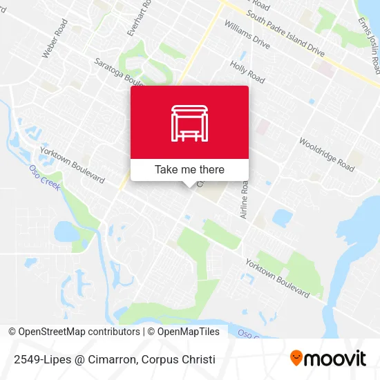 2549-Lipes @ Cimarron map