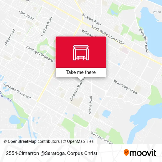 2554-Cimarron @Saratoga map