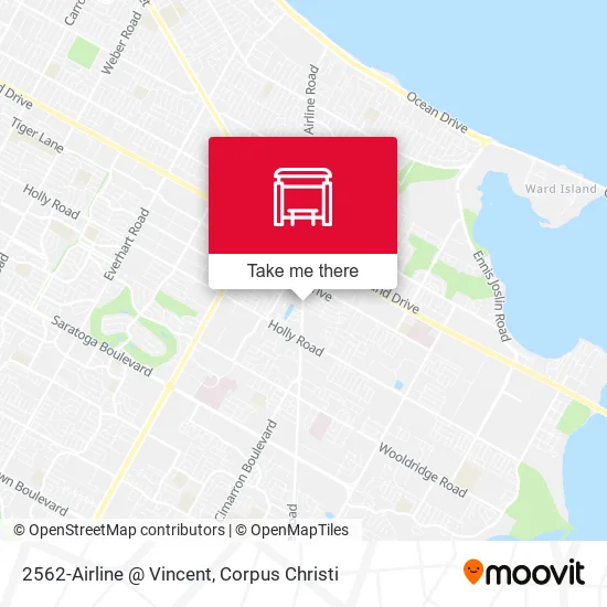 2562-Airline @ Vincent map