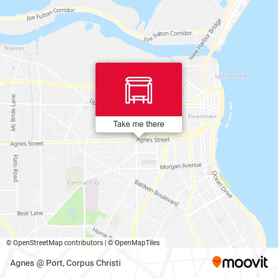 Mapa de Agnes  @  Port