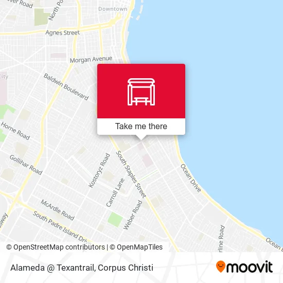 Alameda @ Texantrail map
