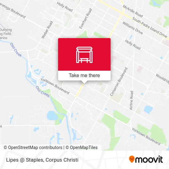 Lipes @ Staples map