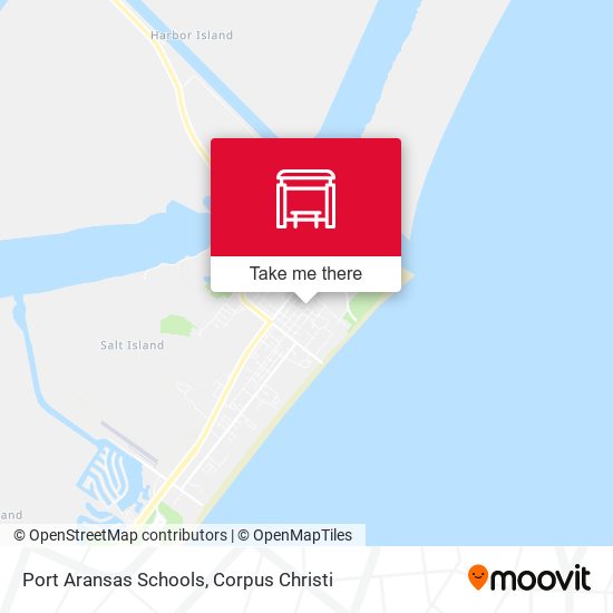 Port Aransas Schools map