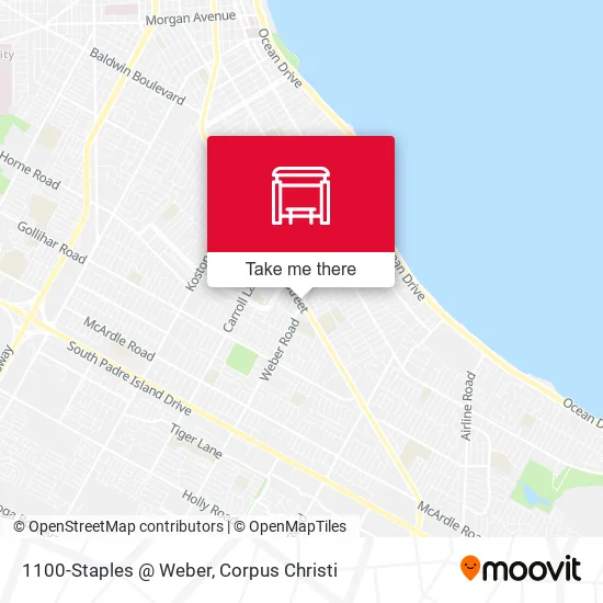 1100-Staples @ Weber map