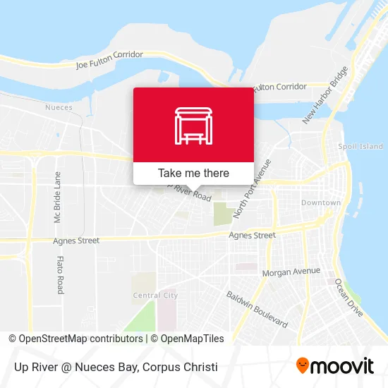 Up River @ Nueces Bay map