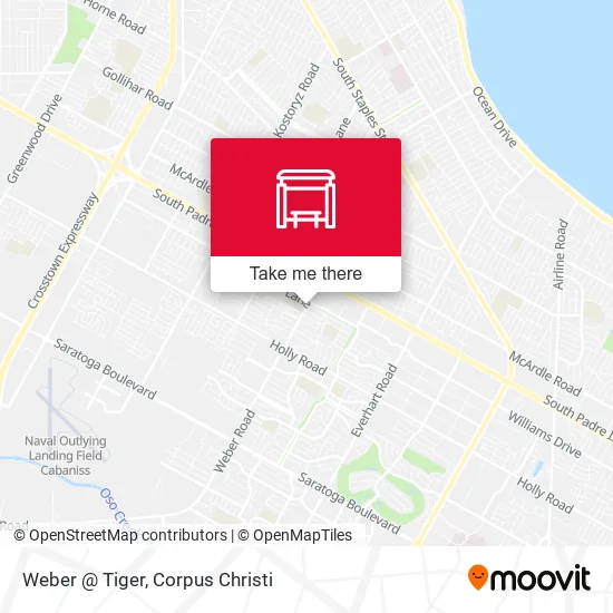 Weber @ Tiger map